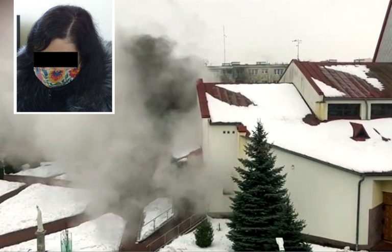 Podpalenie kościoła w Lublinie. Policja zatrzymała sprawcę. Kobieta noc spędziła w celi.